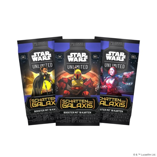 Star Wars Unlimited – Schatten der Galaxis - 1 Booster - DE