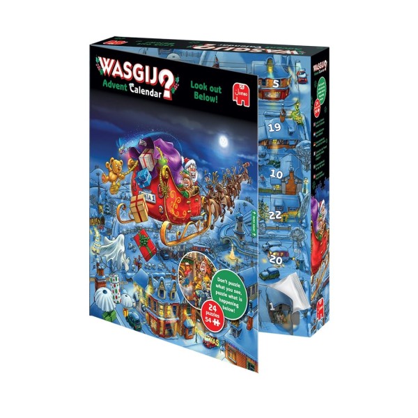 Wasgij Christmas Advent Calendar Puzzle - 24 x 54 Teile