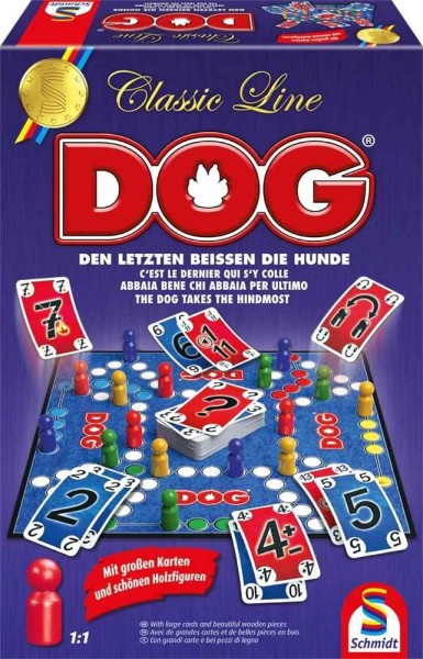 Classic Line: DOG mit großen Spielfiguren - DE/ FR / IT / EN