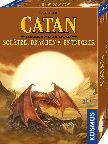 Catan - Szenarien für Erweiterungen -Schätze, Drachen & Entdecker