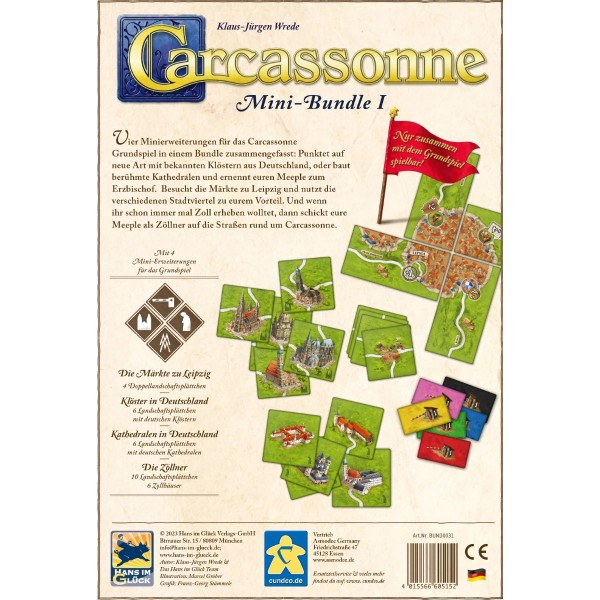 Carcassonne – Mini-Bundle - DE