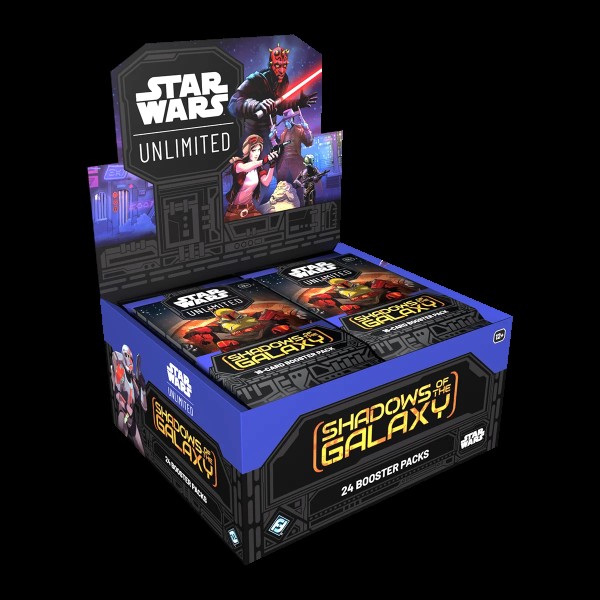 Star Wars Unlimited – Shadows of the Galaxy (Booster-Display with 24 Booster) - EN