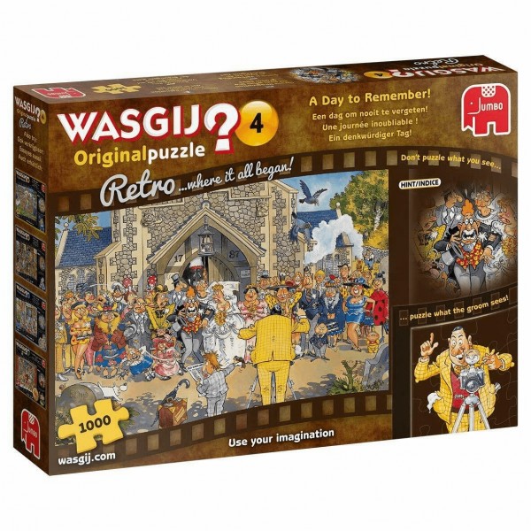 Wasgij Retro Original 4: Ein Tag zum Erinnern / Ein denkwürdiger Tag! (1000 Teile Puzzle)