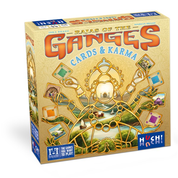 Rajas of the Ganges - Cards & Karma - DE / EN / FR / NL