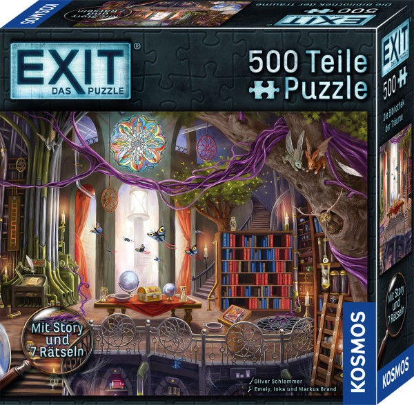 EXIT® - Das Puzzle: Die Bibliothek der Träume - 5oo Teile