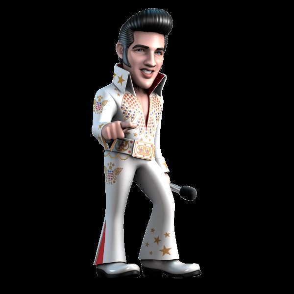 Minix Collectible Figurines: ELVIS – Elvis White