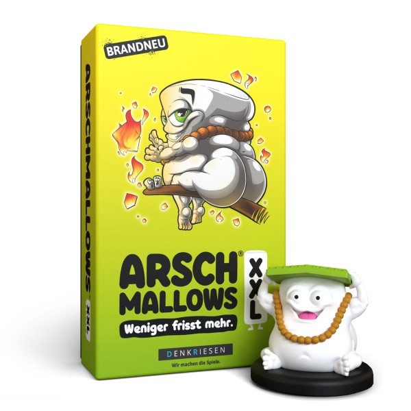 ARSCHMALLOWS® XXL – "Weniger frisst mehr."