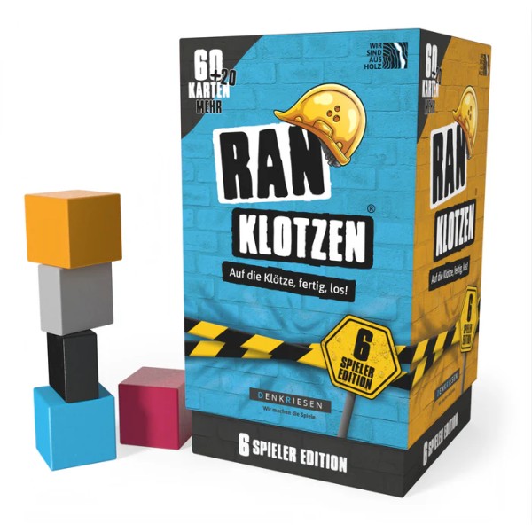 Ranklotzen® - Auf die Klötze, fertig los! - 6 Spieler Edition