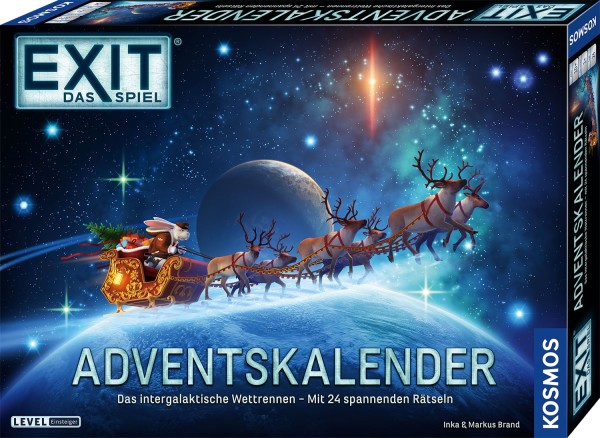 EXIT® - Das Spiel - Adventskalender 2024: Das intergalaktische Wettrennen